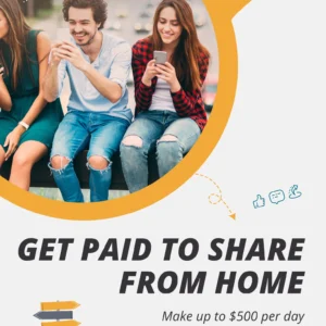 Get Paid To Share From Home